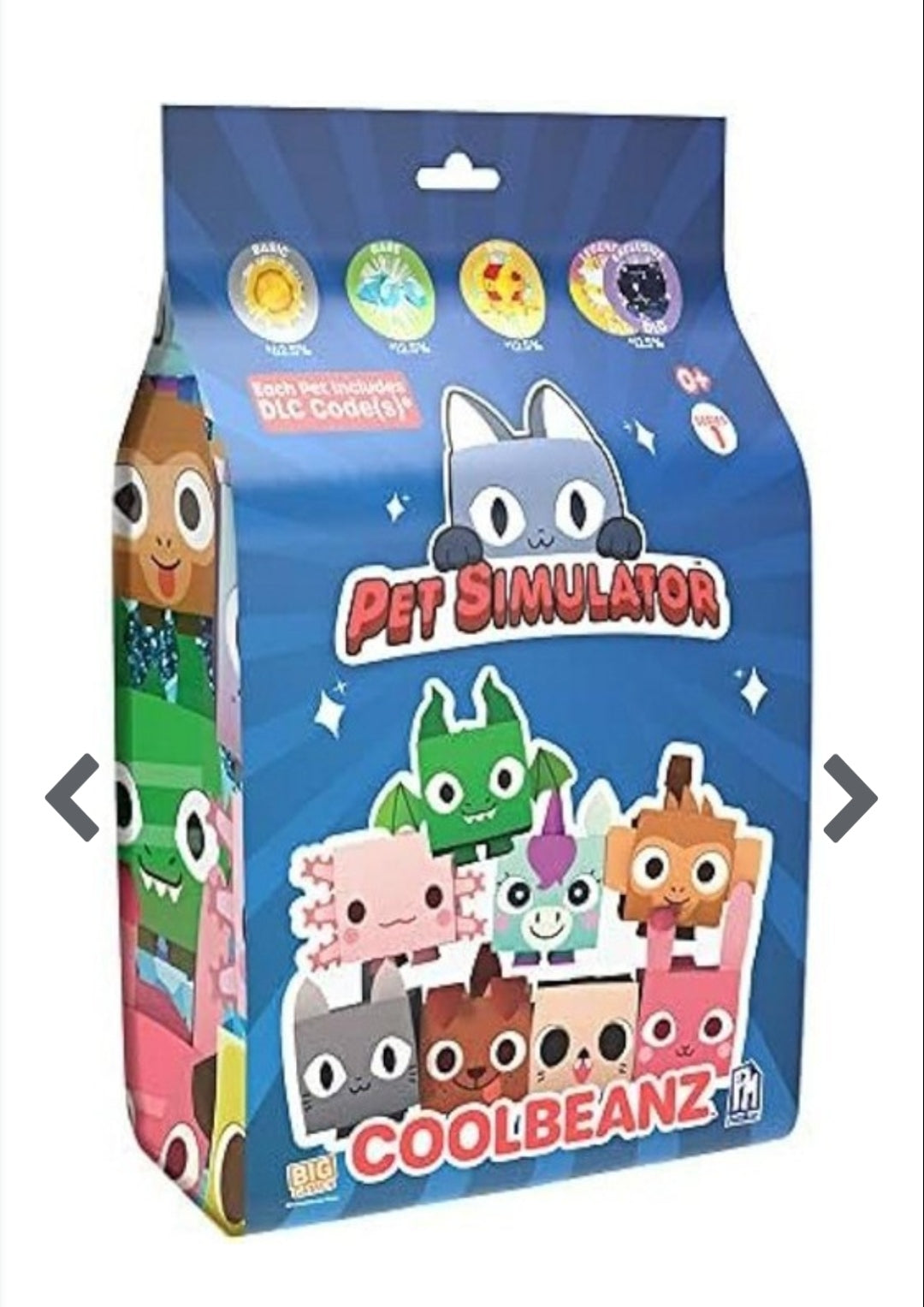 Peluche mystère pet simulator