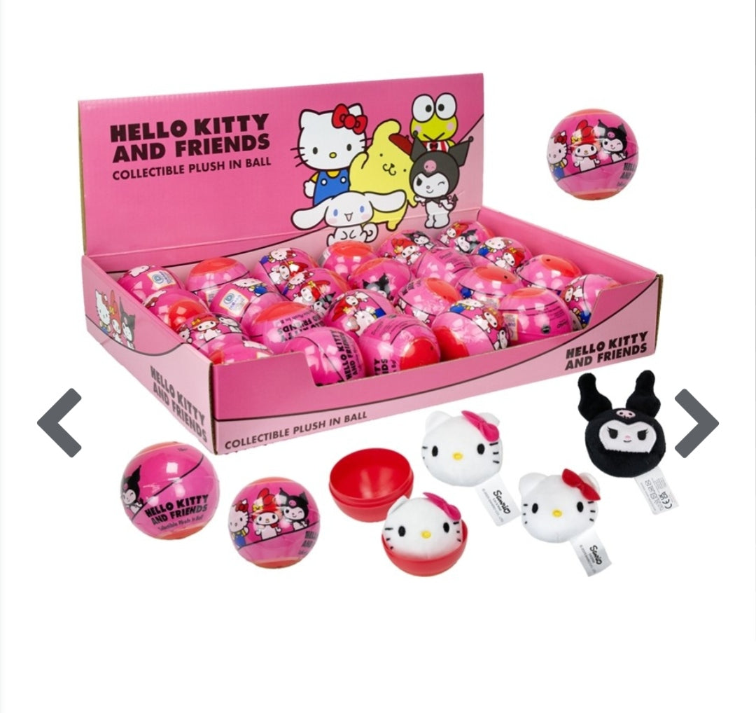 Hello Kitty & Ses Amis – Peluche en Capsule 6 cm