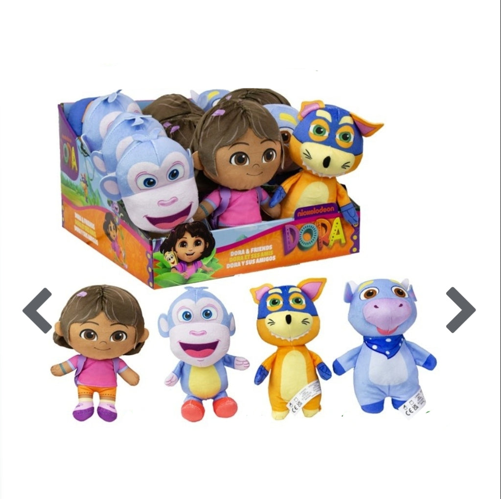 Peluche Dora l’Exploratrice – 16 cm